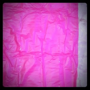 A pink 7 inch floatie